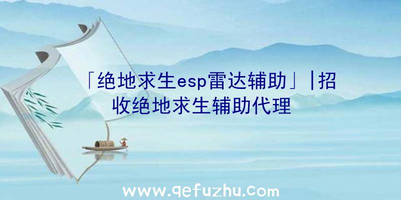 「绝地求生esp雷达辅助」|招收绝地求生辅助代理